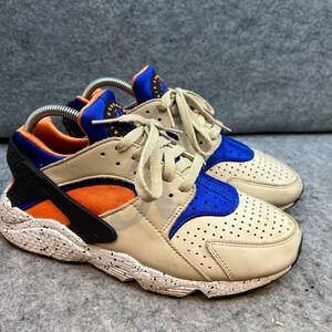 NIKE AIR HUARACHE MOWABB RATTAN HYPER ROYAL ORANGE Men's Size 8.5